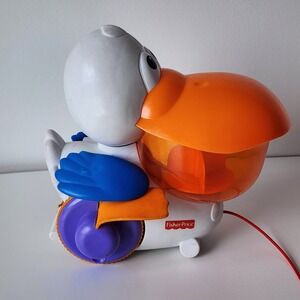 Fisher Price Hungry Pelican Pull Toy Duck Toddler Developmental Interactive Kids
